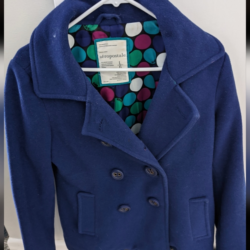 Wool pea coat